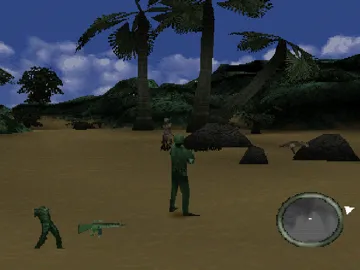 Army Men - Operation Meltdown (EU) screen shot game playing